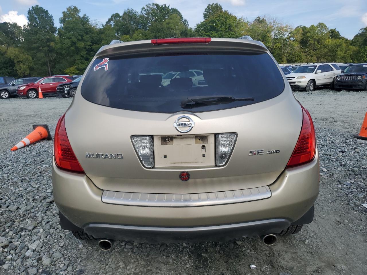 JN8AZ08W16W552233 2006 Nissan Murano Sl