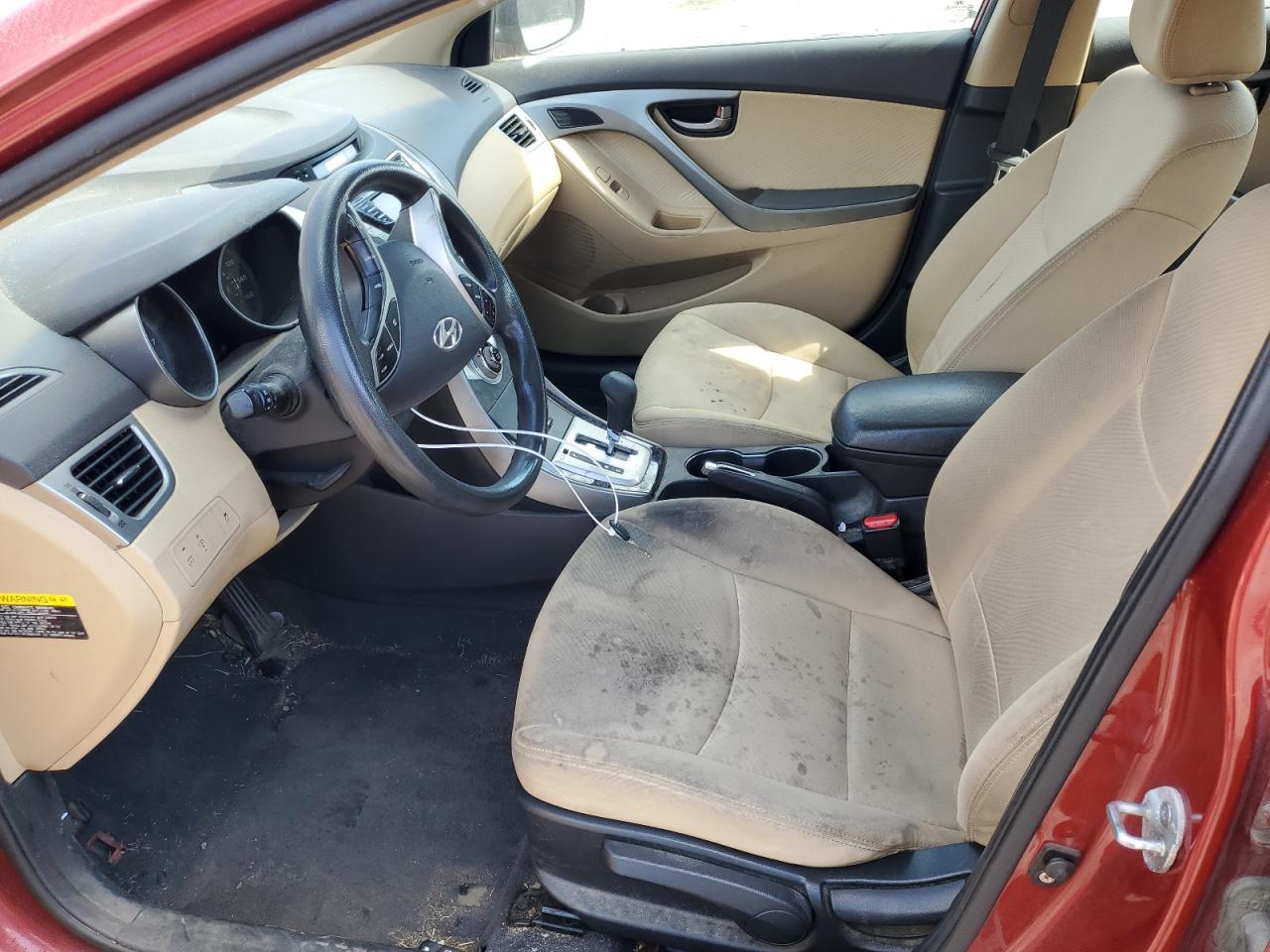 KMHDH4AE5CU381848 2012 Hyundai Elantra Gls