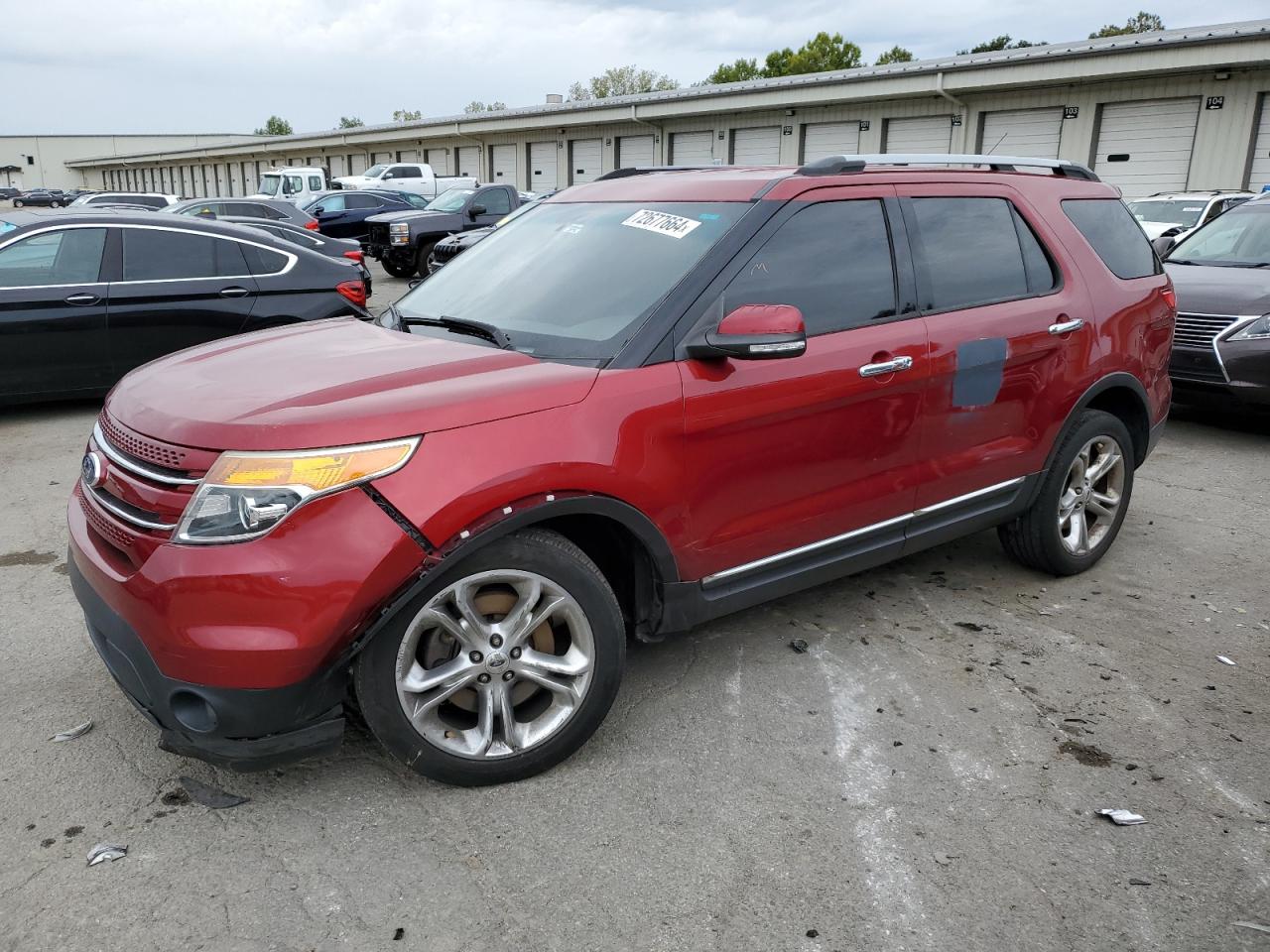 1FM5K7F87FGA10381 2015 Ford Explorer Limited