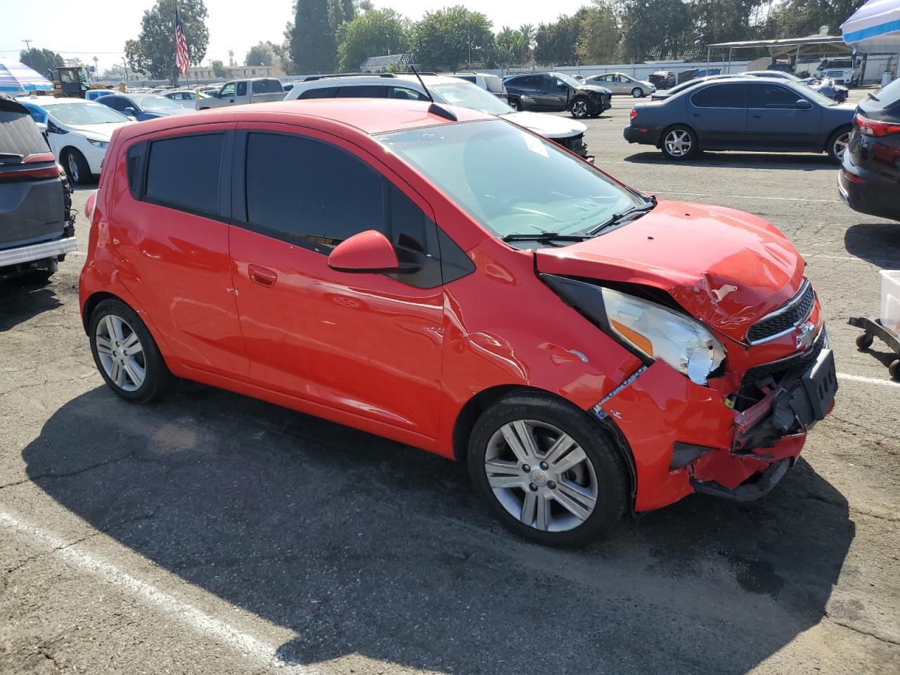 2015 Chevrolet Spark 1Lt VIN: KL8CD6S92FC719797 Lot: 72862634