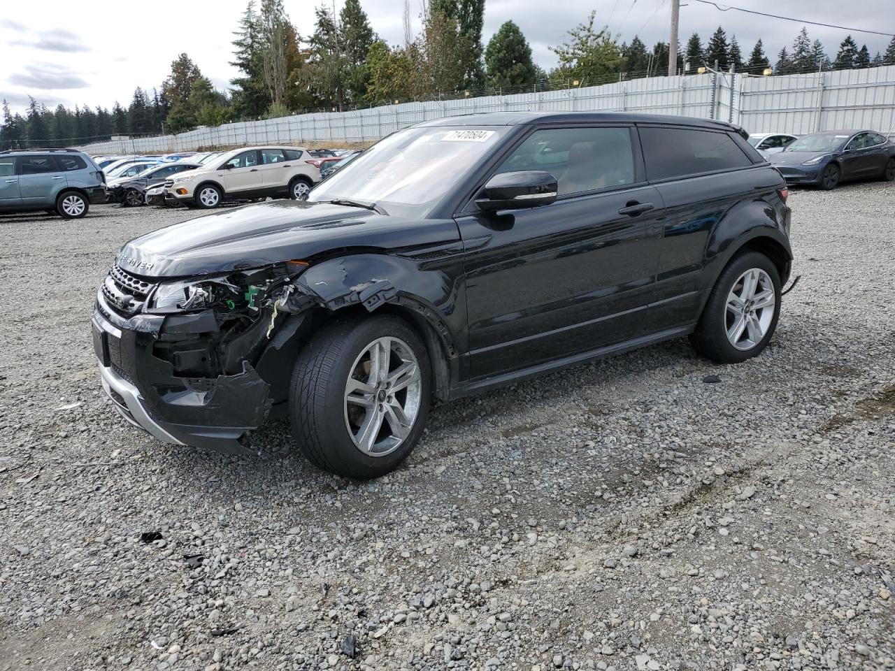 2013 Land Rover Range Rover Evoque Dynamic Premium VIN: SALVT1BG6DH826414 Lot: 71470504