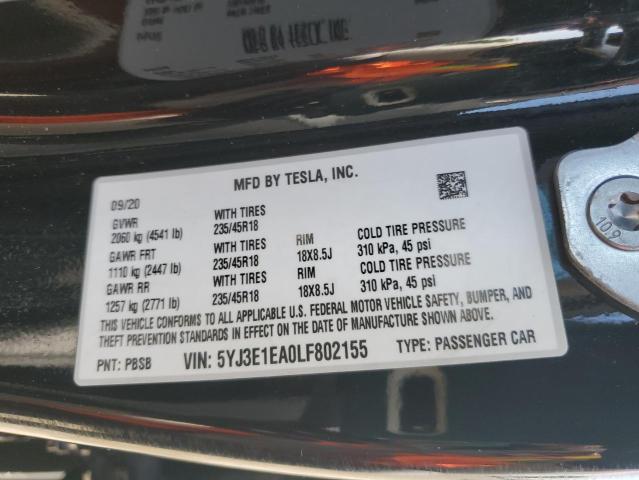 5YJ3E1EA0LF802155 Tesla Model 3  12