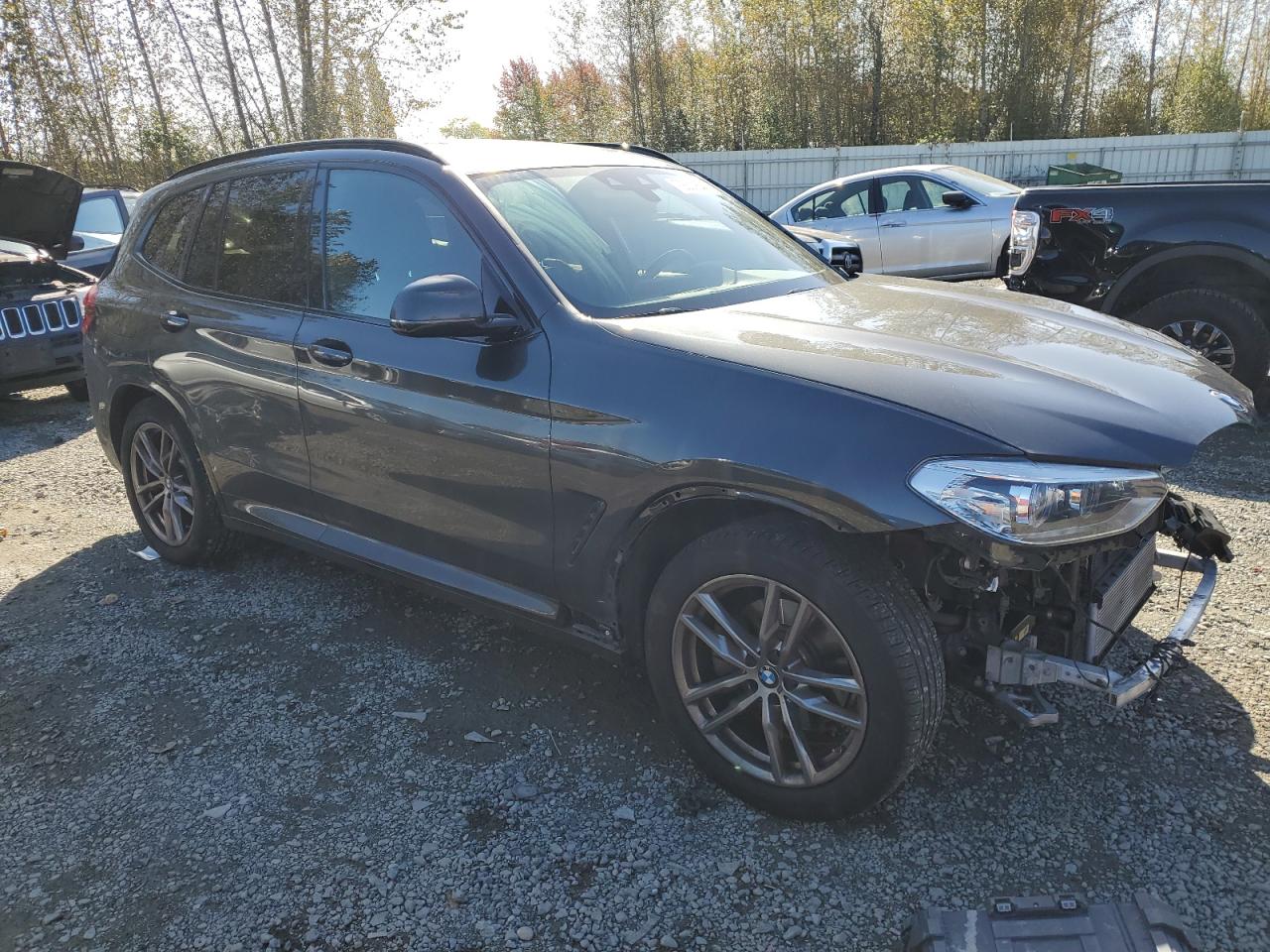 VIN 5UXTS1C03M9G99605 2021 BMW X3 no.4