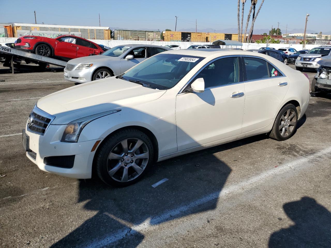 VIN 1G6AH5R33E0150864 2014 CADILLAC ATS no.1