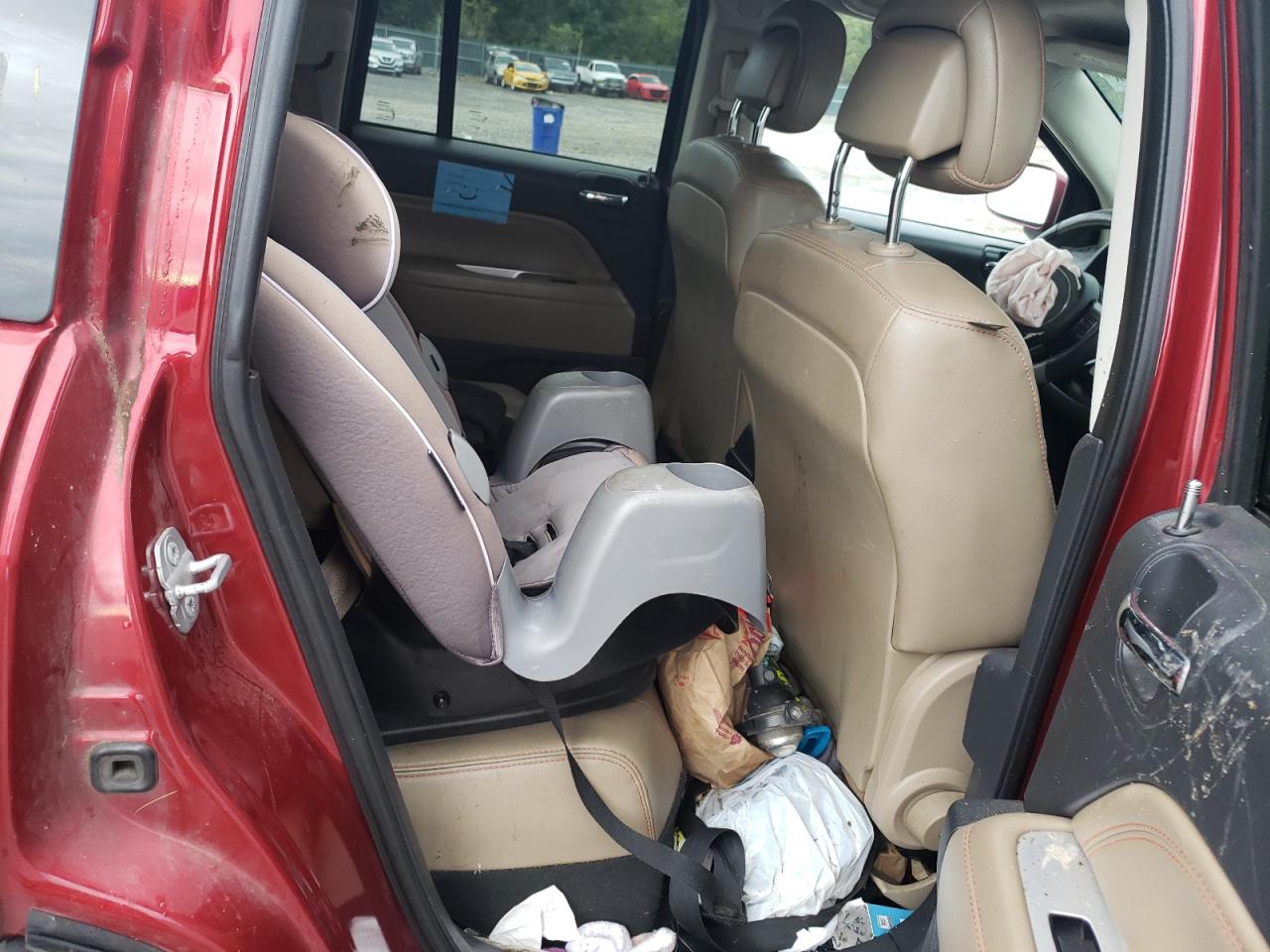 2014 Jeep Compass Latitude VIN: 1C4NJCEB8ED719091 Lot: 72634824