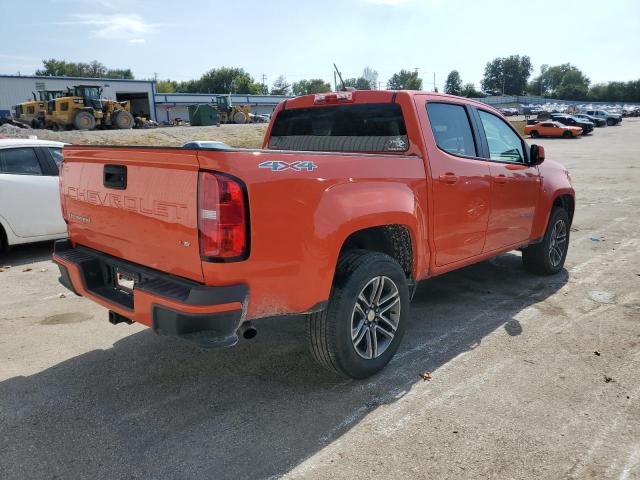  CHEVROLET COLORADO 2021 Оранжевый