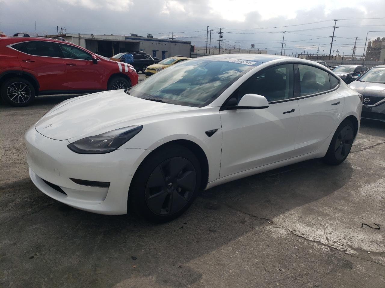 5YJ3E1EAXMF091596 2021 TESLA MODEL 3 - Image 1