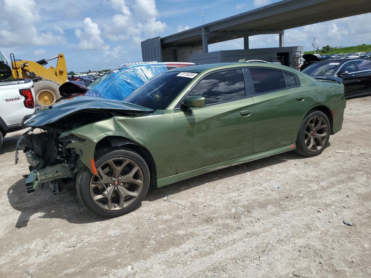 2019 Dodge Charger Gt VIN: 2C3CDXHG7KH726758 Lot: 70115224