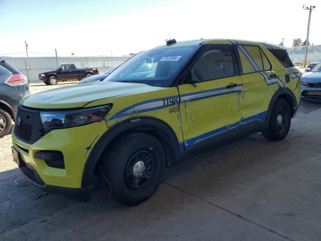 2020 Ford Explorer Police Interceptor en Venta en Dyer, IN - Side