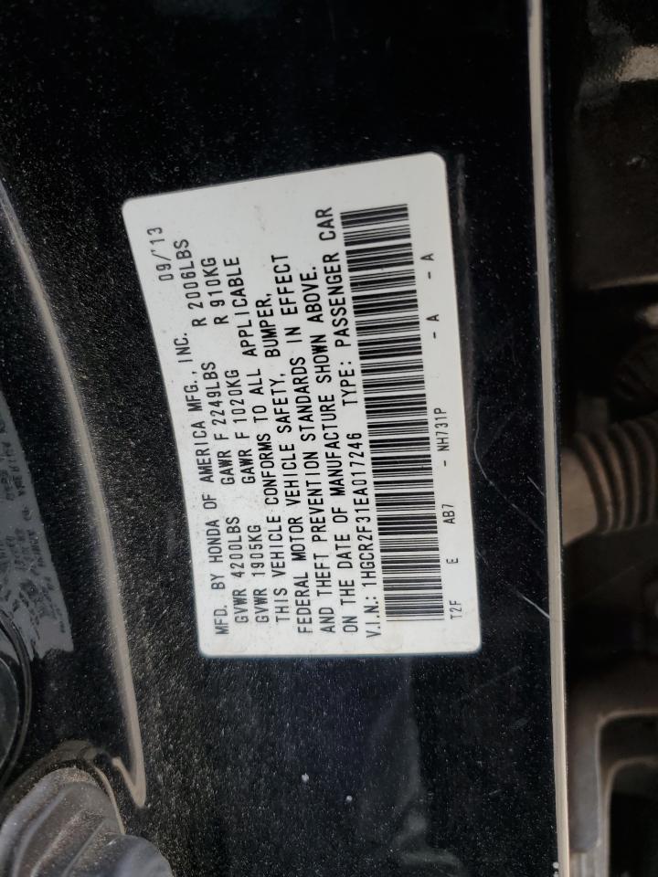 1HGCR2F31EA017246 2014 Honda Accord Lx