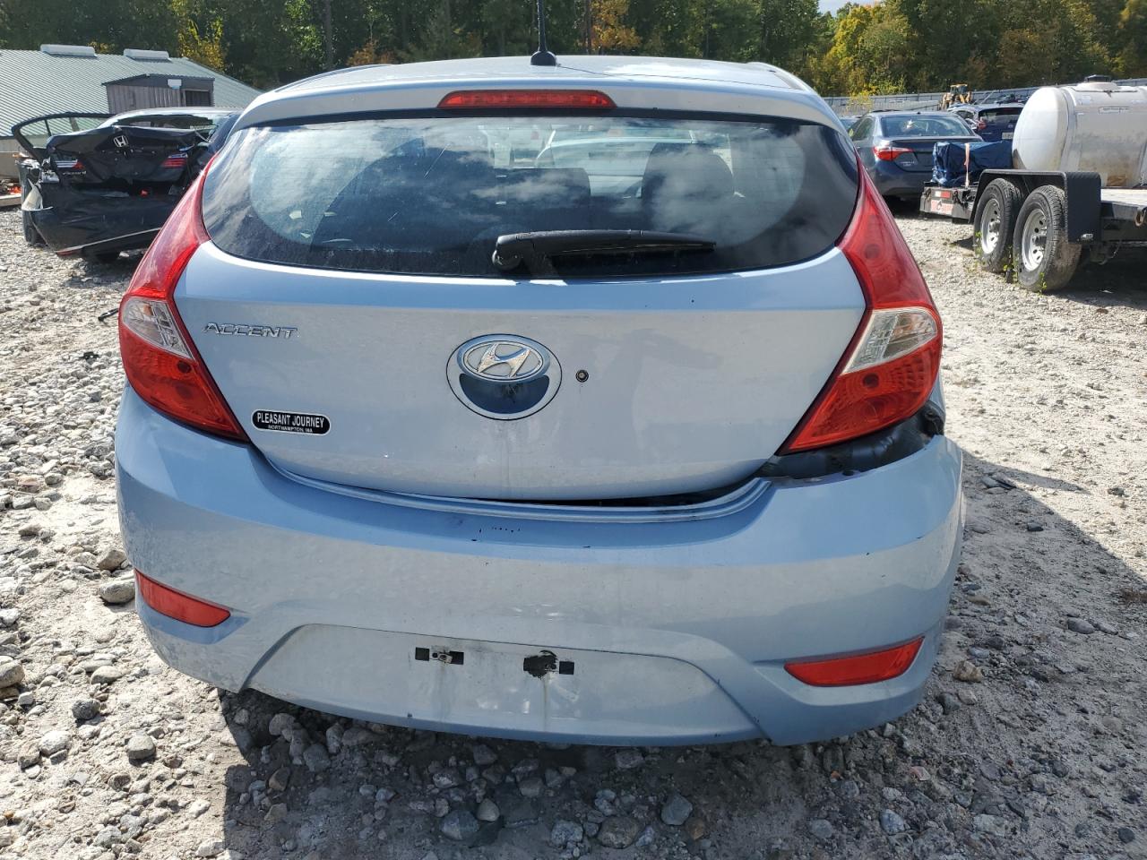 2014 Hyundai Accent Gls VIN: KMHCT5AE9EU187150 Lot: 73278474