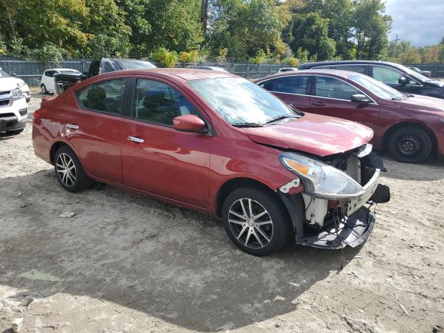  NISSAN VERSA 2019 Red