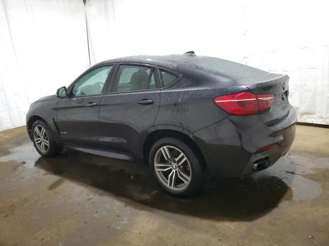  BMW X6 2017 Чорний