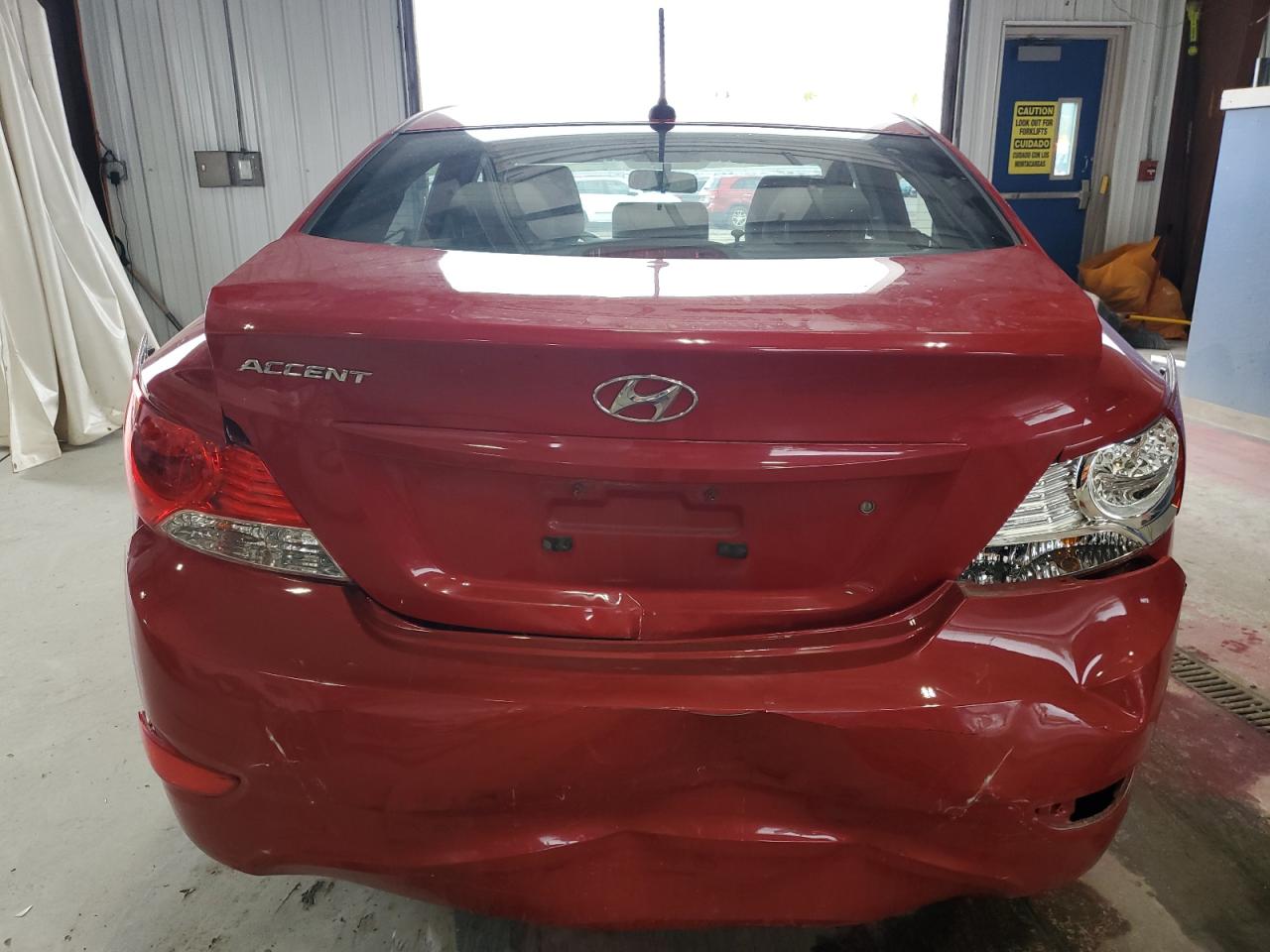 2013 Hyundai Accent Gls VIN: KMHCU4AE0DU300411 Lot: 72683174