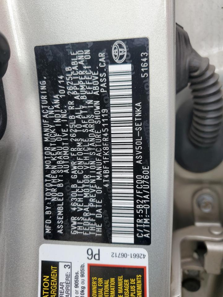 2015 Toyota Camry - Image 12