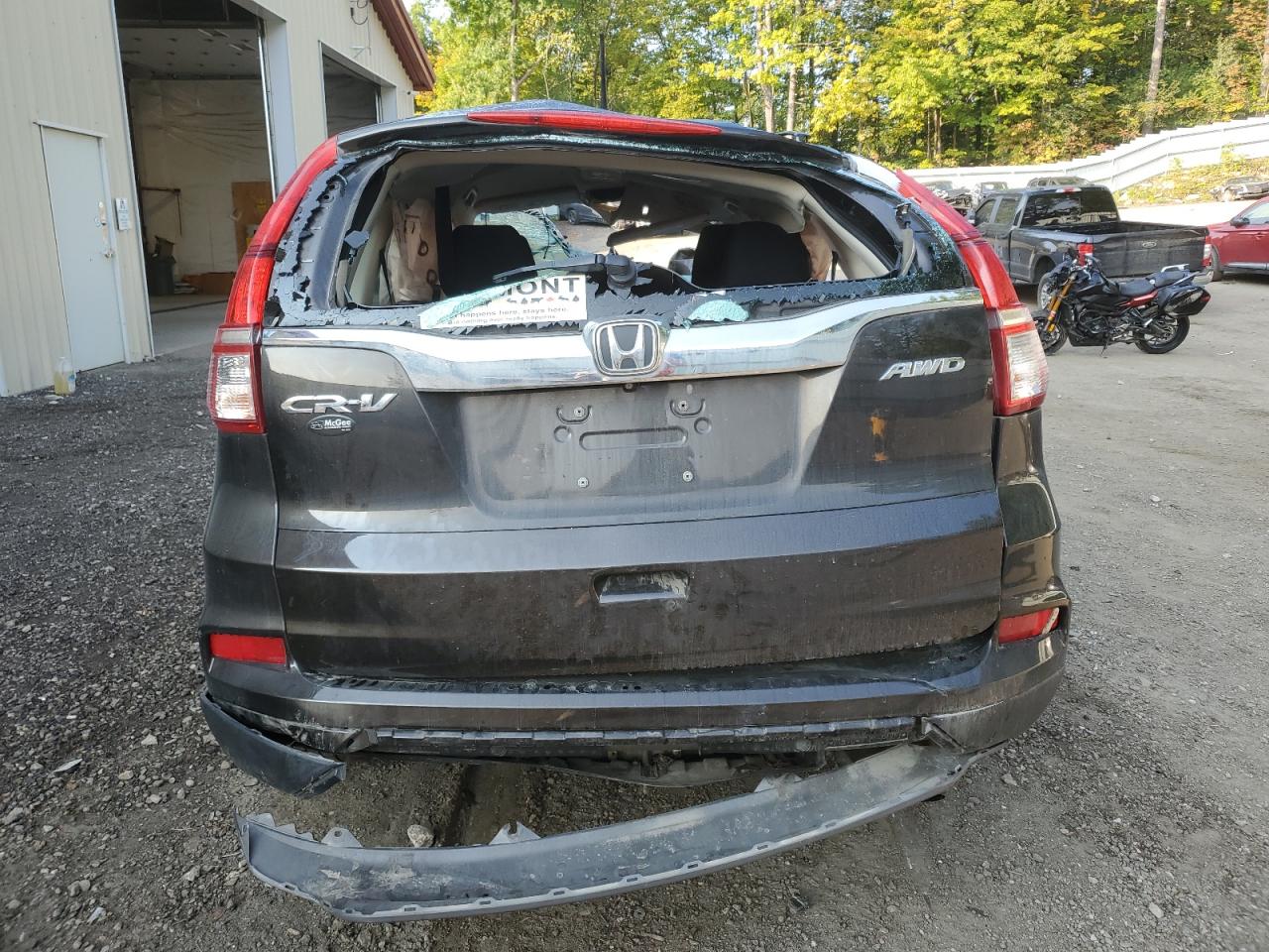 5J6RM4H39FL107969 2015 Honda Cr-V Lx