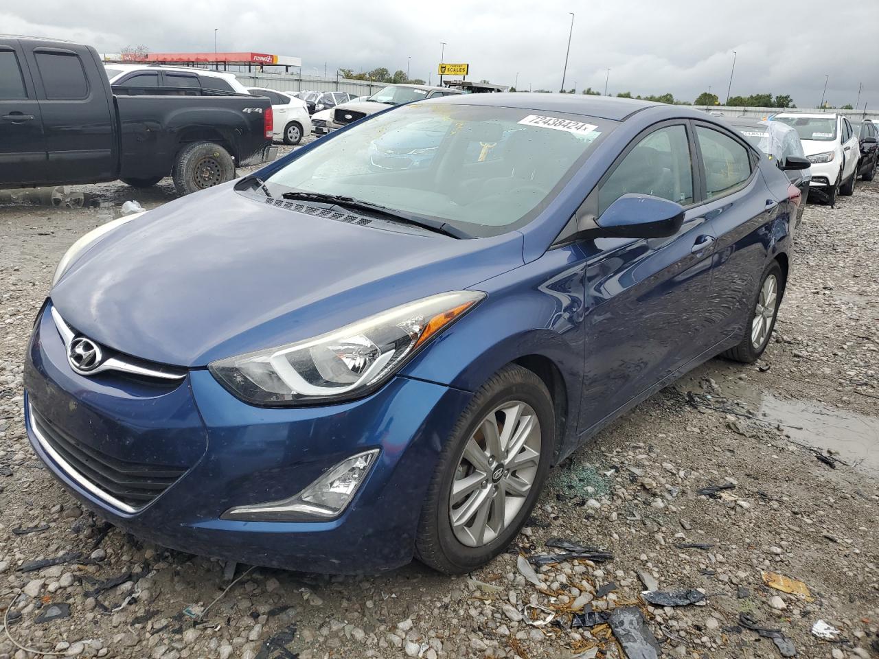 5NPDH4AE5FH602206 2015 HYUNDAI ELANTRA - Image 1