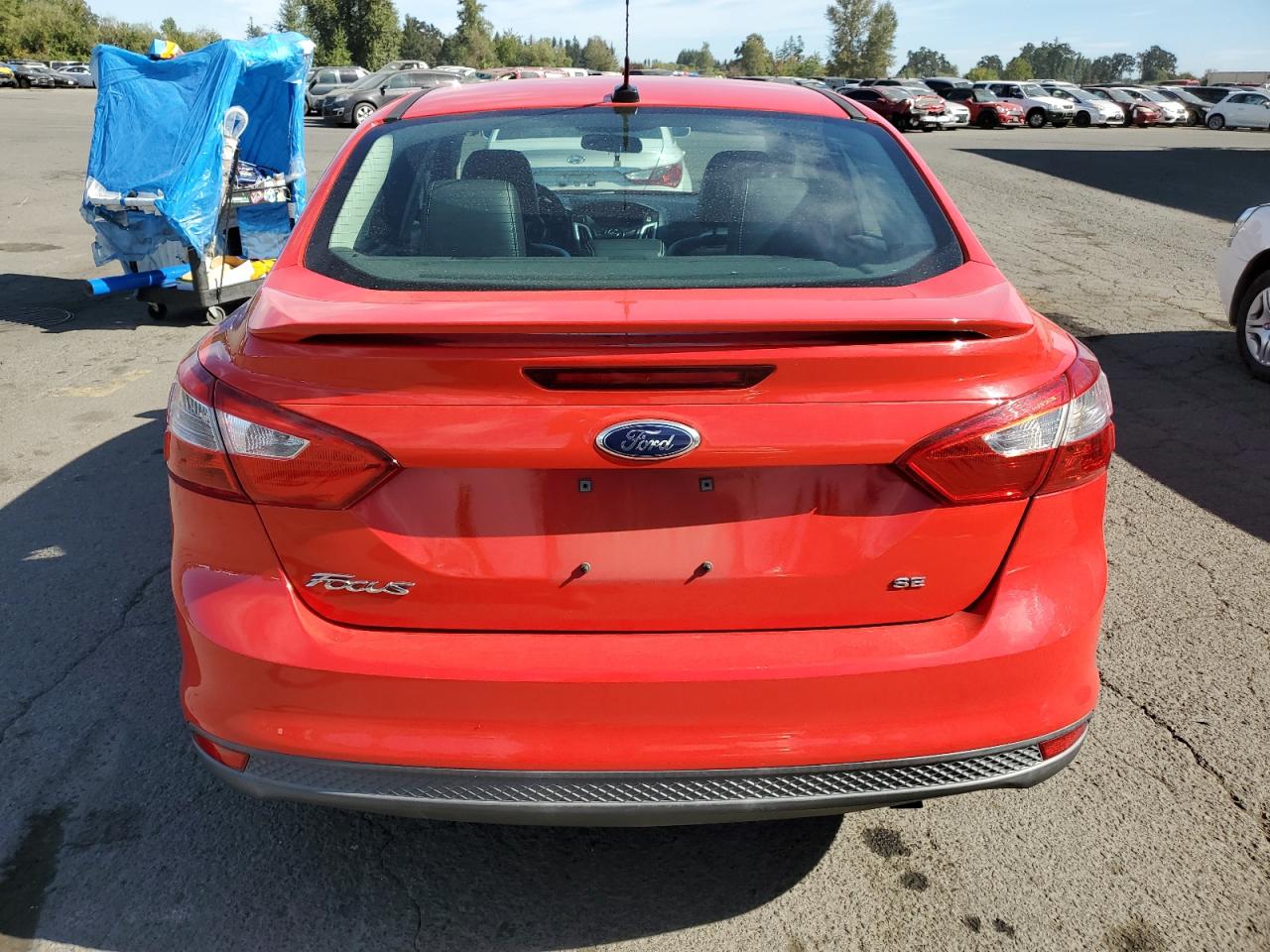 2013 Ford Focus Se VIN: 1FADP3F2XDL354318 Lot: 71016954