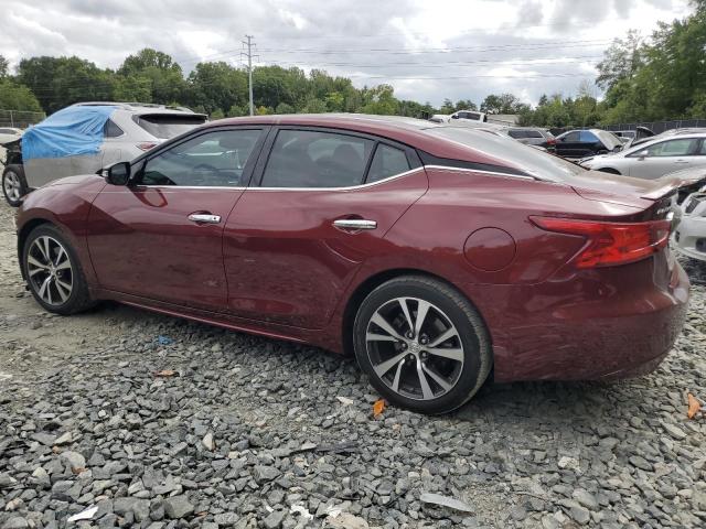 NISSAN MAXIMA 2016 Czerwony