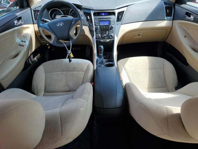  HYUNDAI SONATA 2013 Czerwony