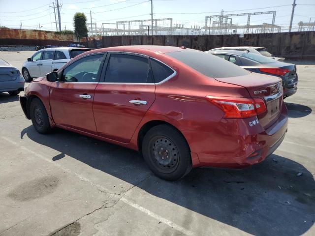  NISSAN SENTRA 2018 Red