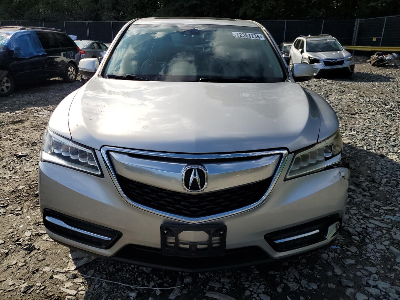 2014 Acura Mdx Technology VIN: 5FRYD4H46EB025336 Lot: 72383234