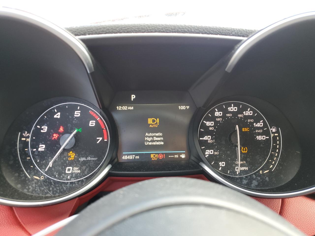 2019 Alfa Romeo Giulia Ti VIN: ZARFAMBN6K7602389 Lot: 72623174