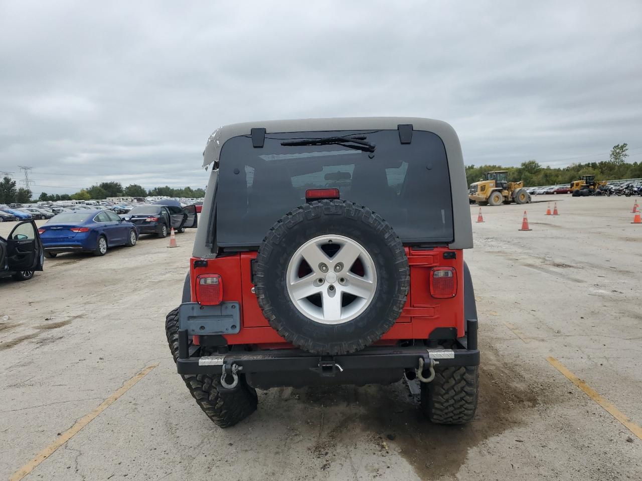 2003 Jeep Wrangler / Tj Rubicon VIN: 1J4FA69S33P341042 Lot: 71468534