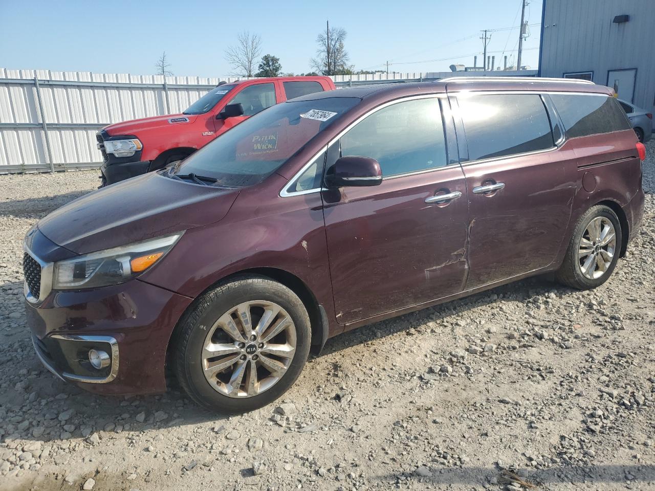 2015 Kia Sedona Sxl VIN: KNDME5C12F6037237 Lot: 71857964