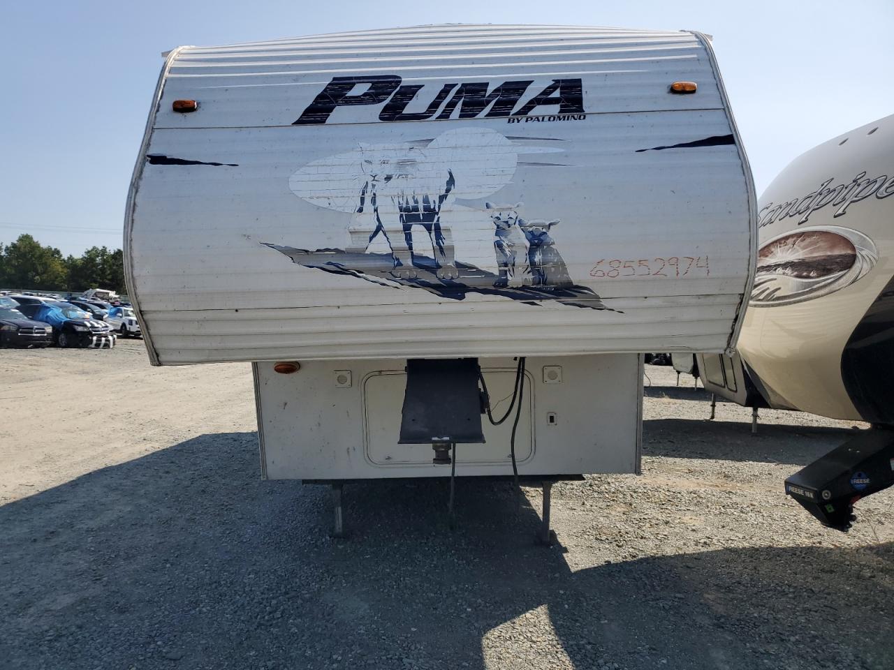 2008 Puma Trailer VIN: 4X4FPUA238P017160 Lot: 74957784