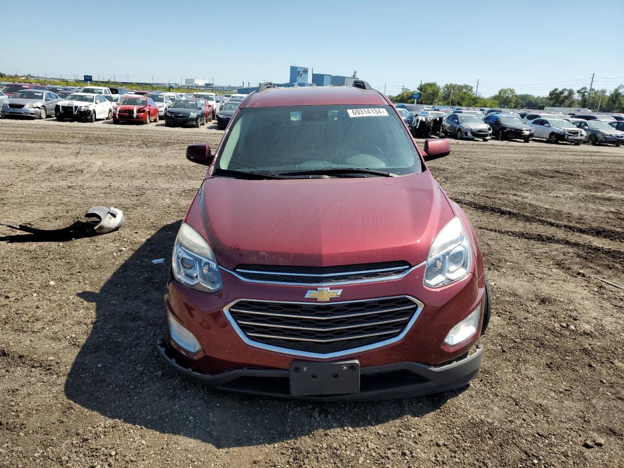 2016 Chevrolet Equinox Lt VIN: 2GNFLFEKXG6321955 Lot: 69314134