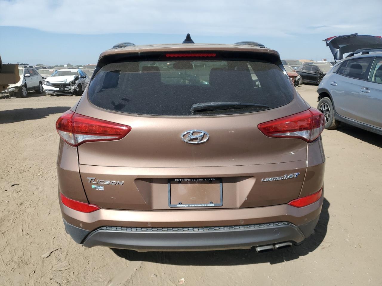 KM8J33A25GU153291 2016 Hyundai Tucson Limited