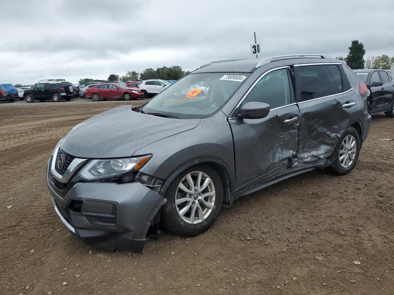 2019 Nissan Rogue S VIN: 5N1AT2MV5KC839717 Lot: 73009584