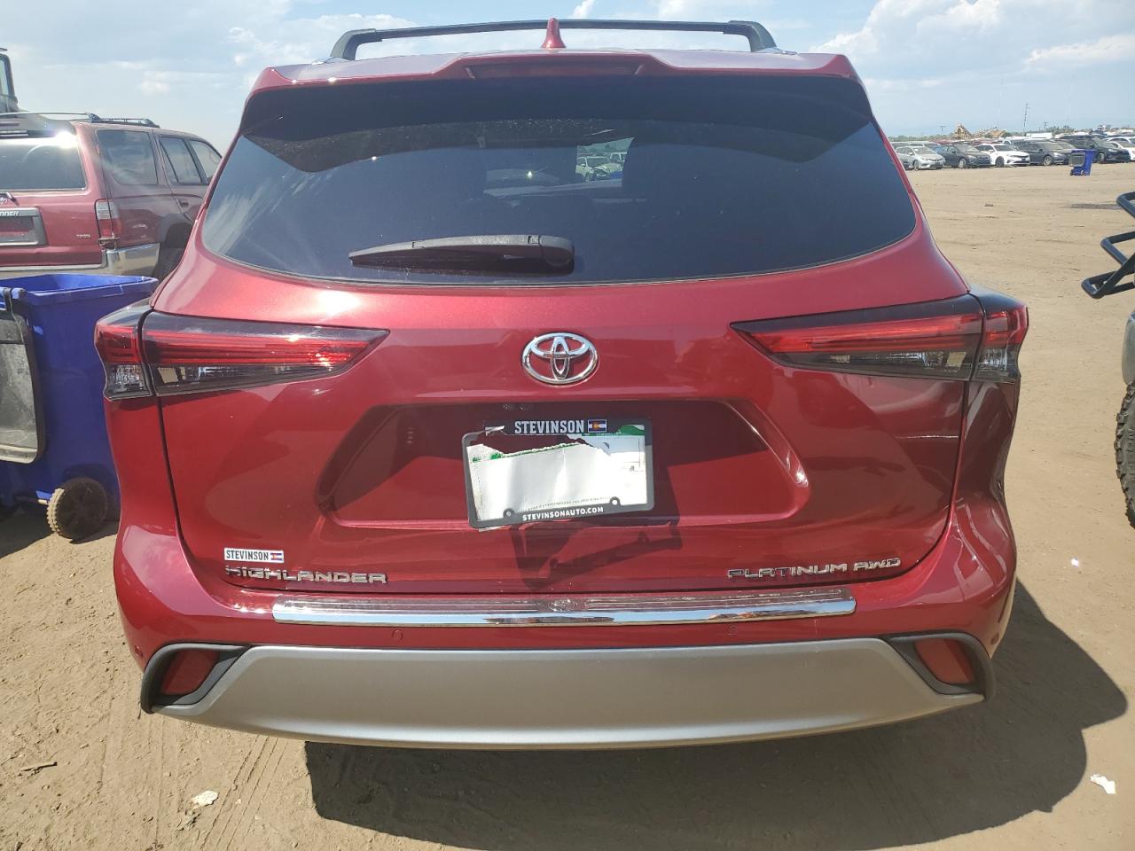 2020 Toyota Highlander Platinum VIN: 5TDFZRBH4LS001192 Lot: 70217154