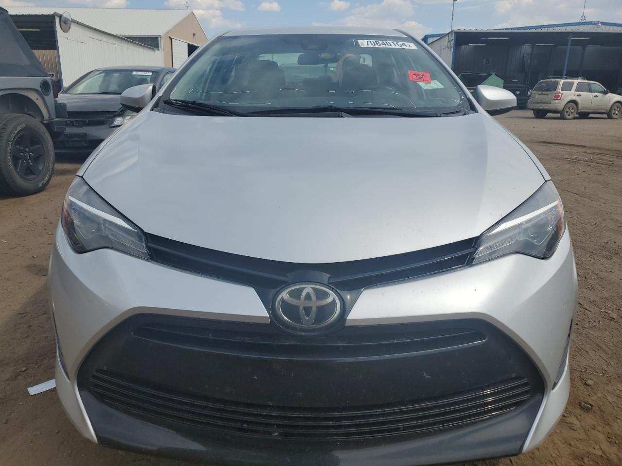 2017 Toyota Corolla L VIN: 5YFBURHE6HP730644 Lot: 70840164