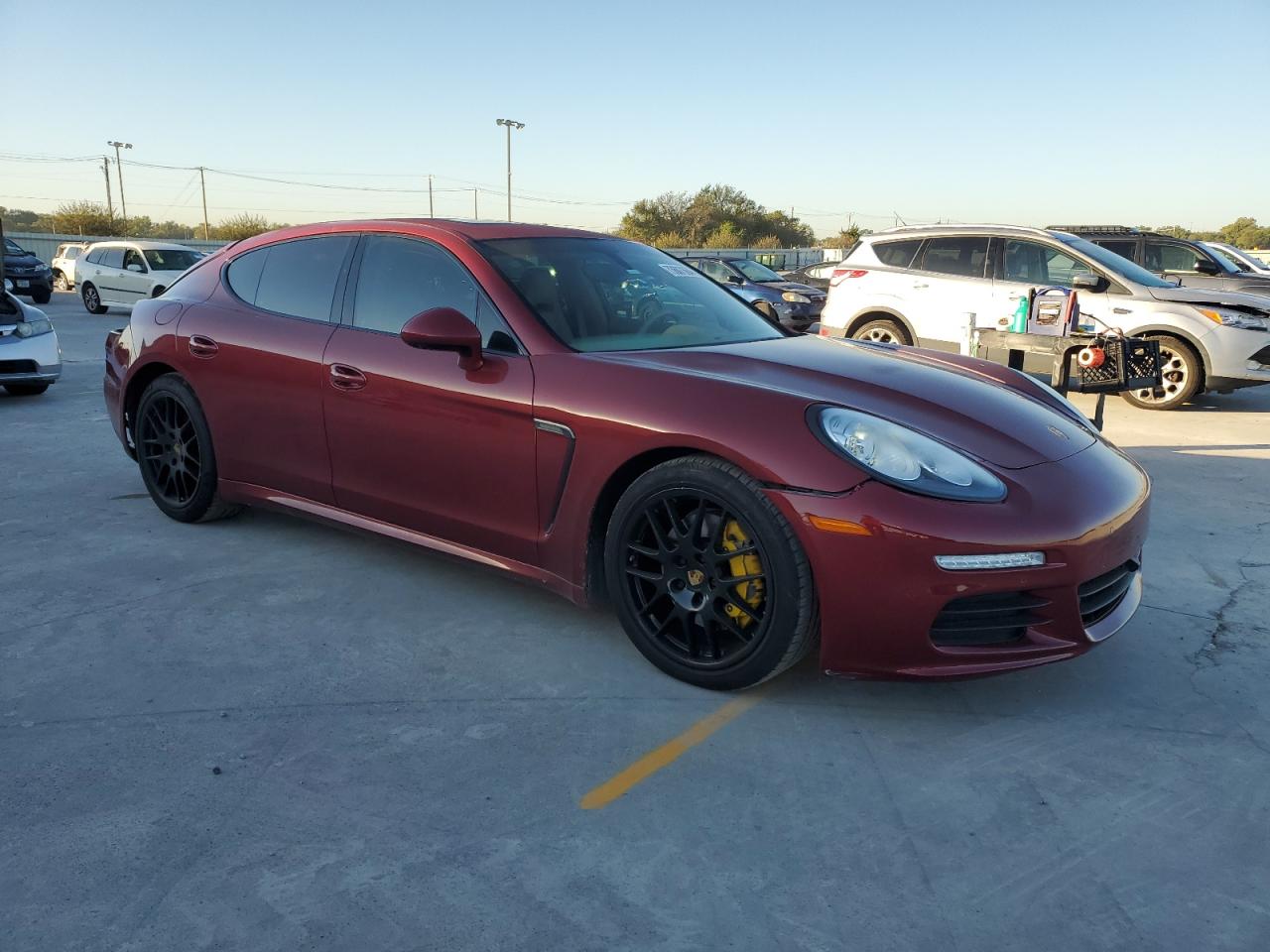 VIN WP0AA2A78EL015277 2014 PORSCHE PANAMERA no.4