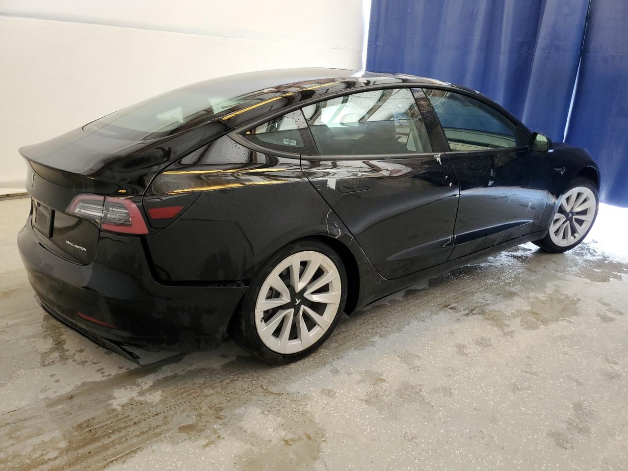 VIN 5YJ3E1EB6NF262239 2022 TESLA MODEL 3 no.3