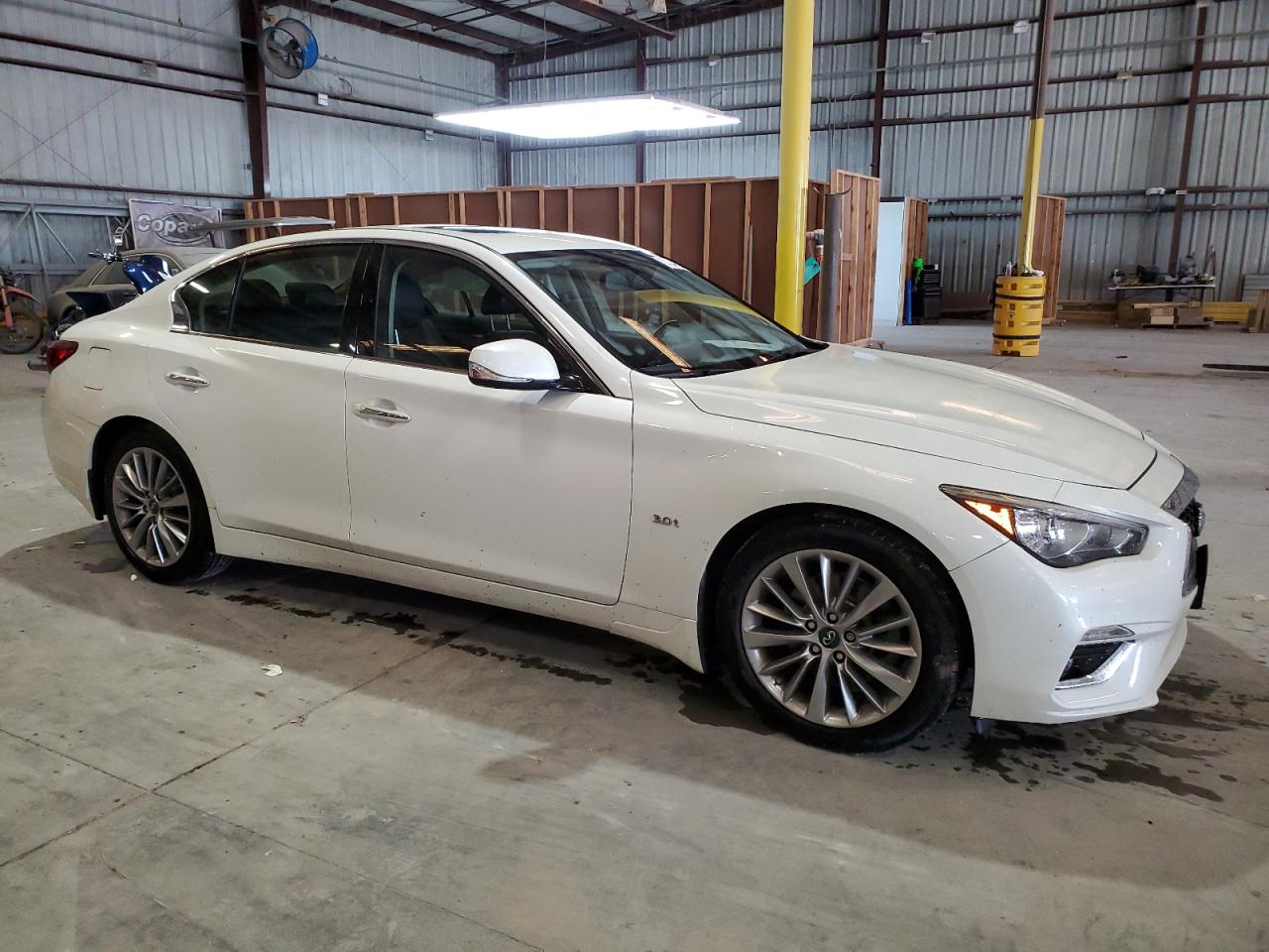 2018 Infiniti Q50 Luxe VIN: JN1EV7AR3JM438134 Lot: 71842124