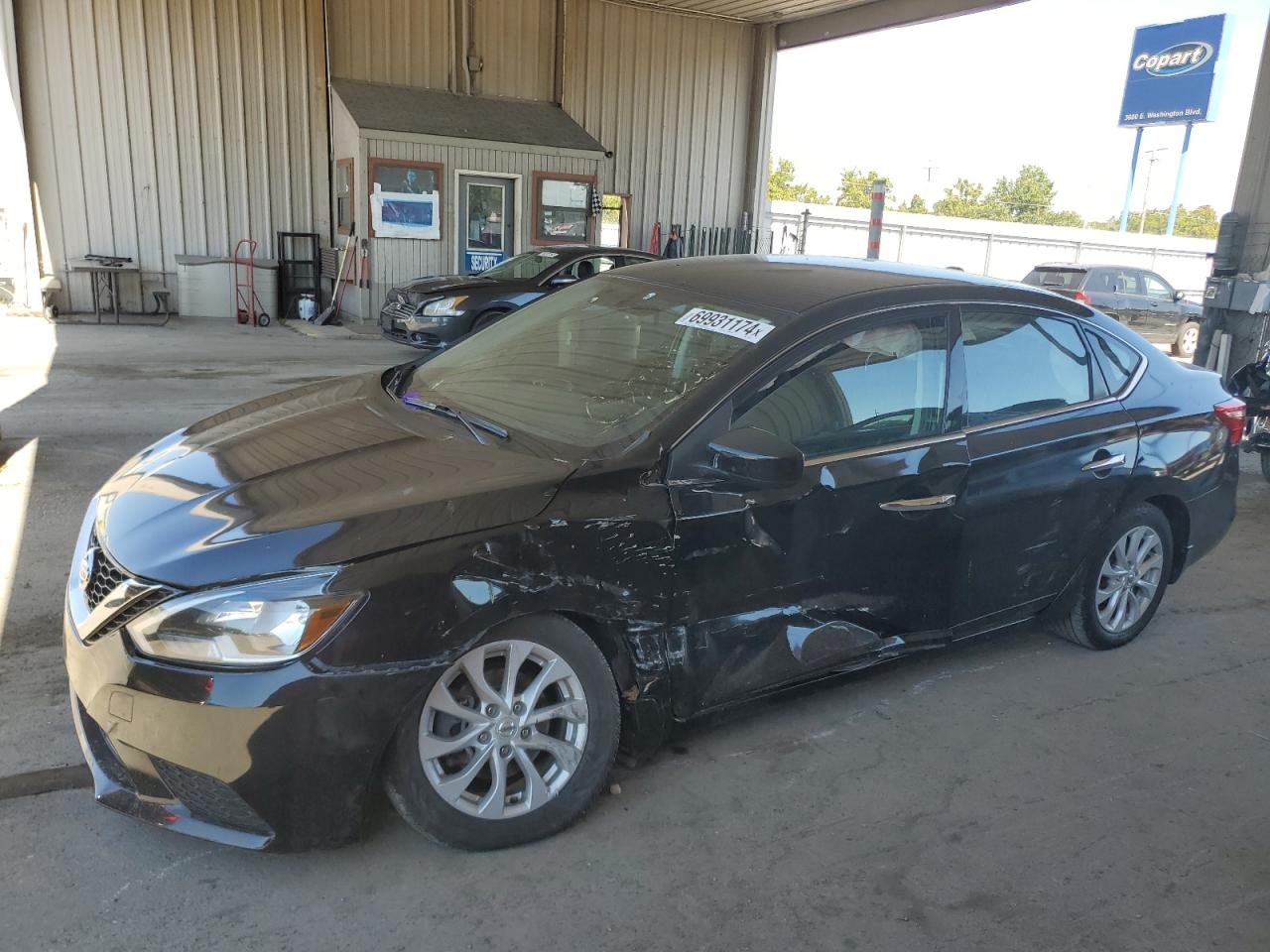 2018 Nissan Sentra S VIN: 3N1AB7APXJL654921 Lot: 69931174