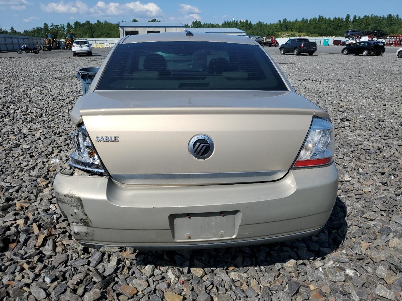 2008 Mercury Sable Luxury VIN: 1MEHM40WX8G603039 Lot: 70368604