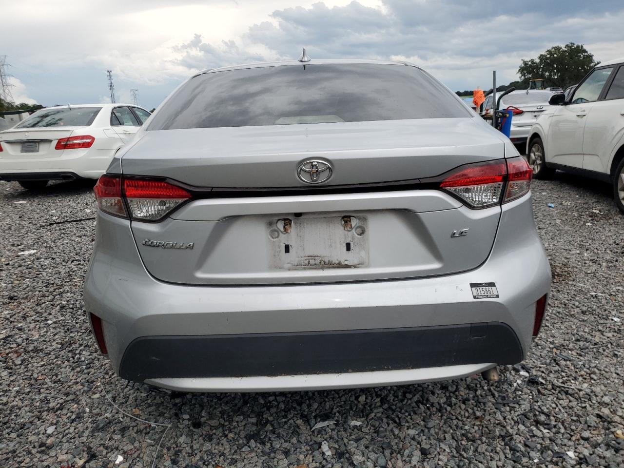 2020 Toyota Corolla Le VIN: JTDEPRAE1LJ076759 Lot: 70931754