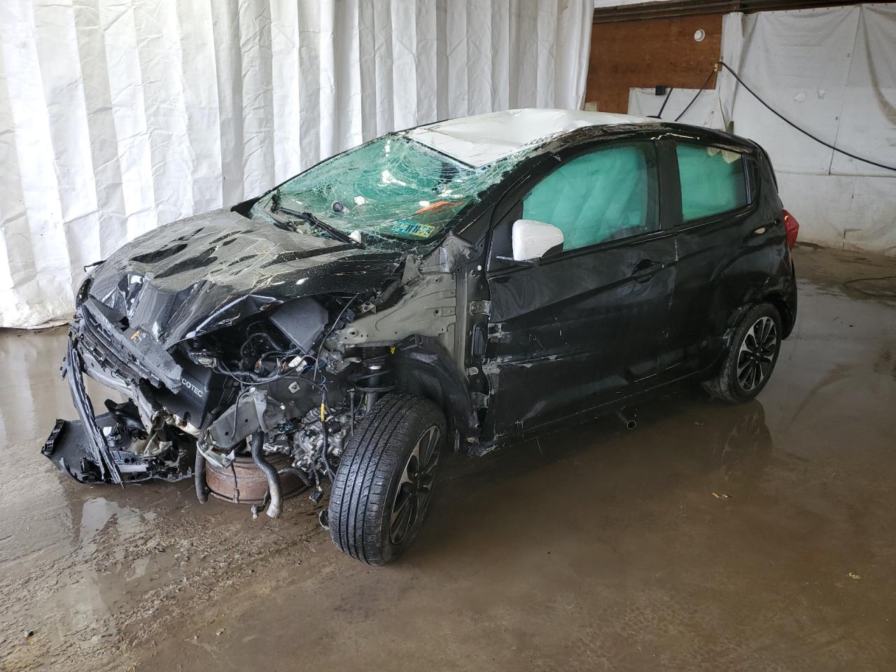 2022 Chevrolet Spark 1Lt продається в Ebensburg, PA - Rollover