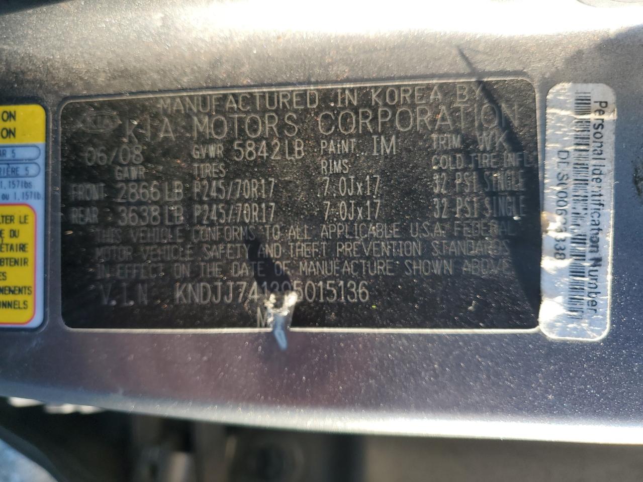 2009 Kia Mohave (Borrego) - Image 16