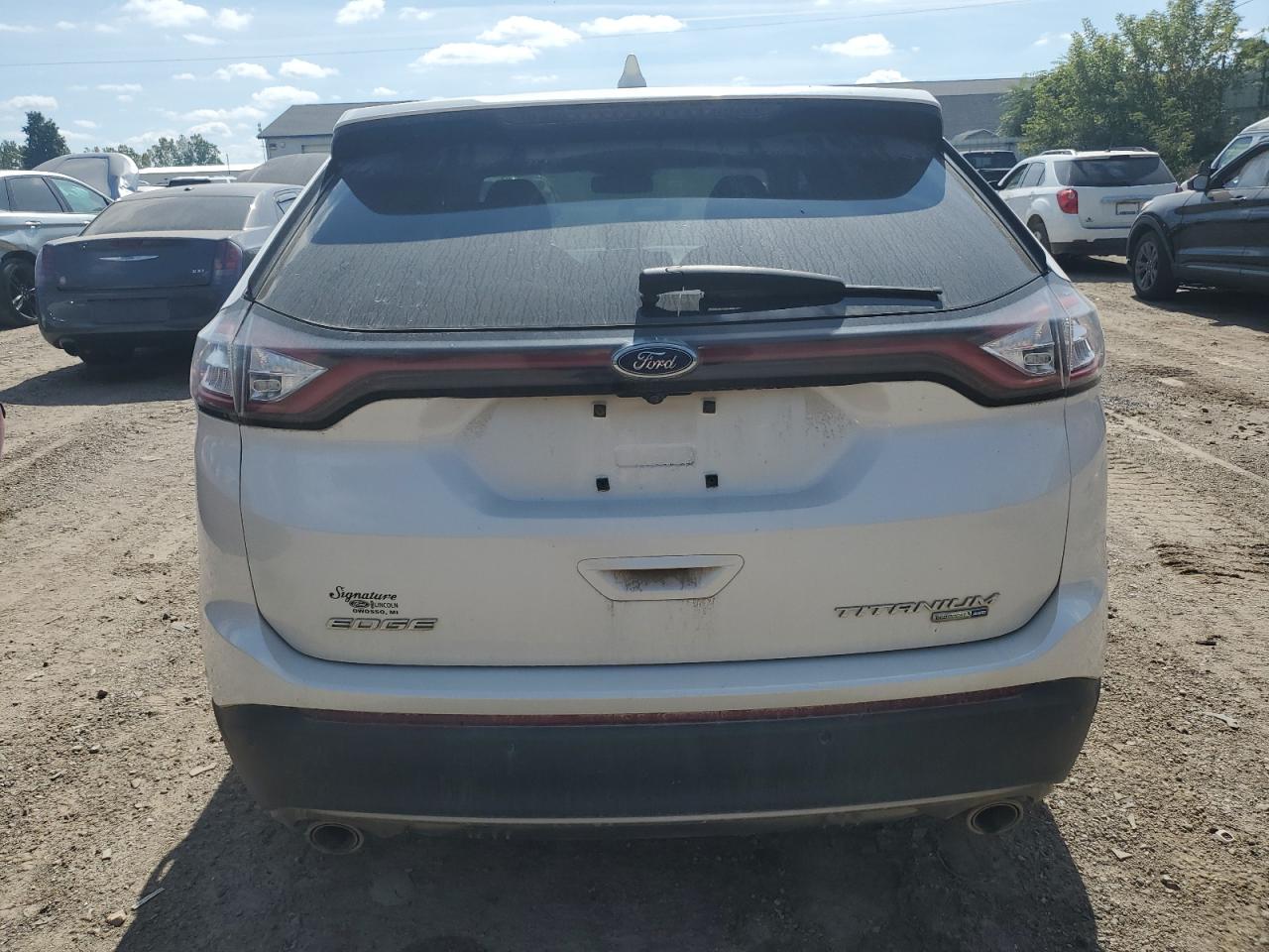 2015 Ford Edge Titanium VIN: 2FMPK4K92FBB26634 Lot: 70285704