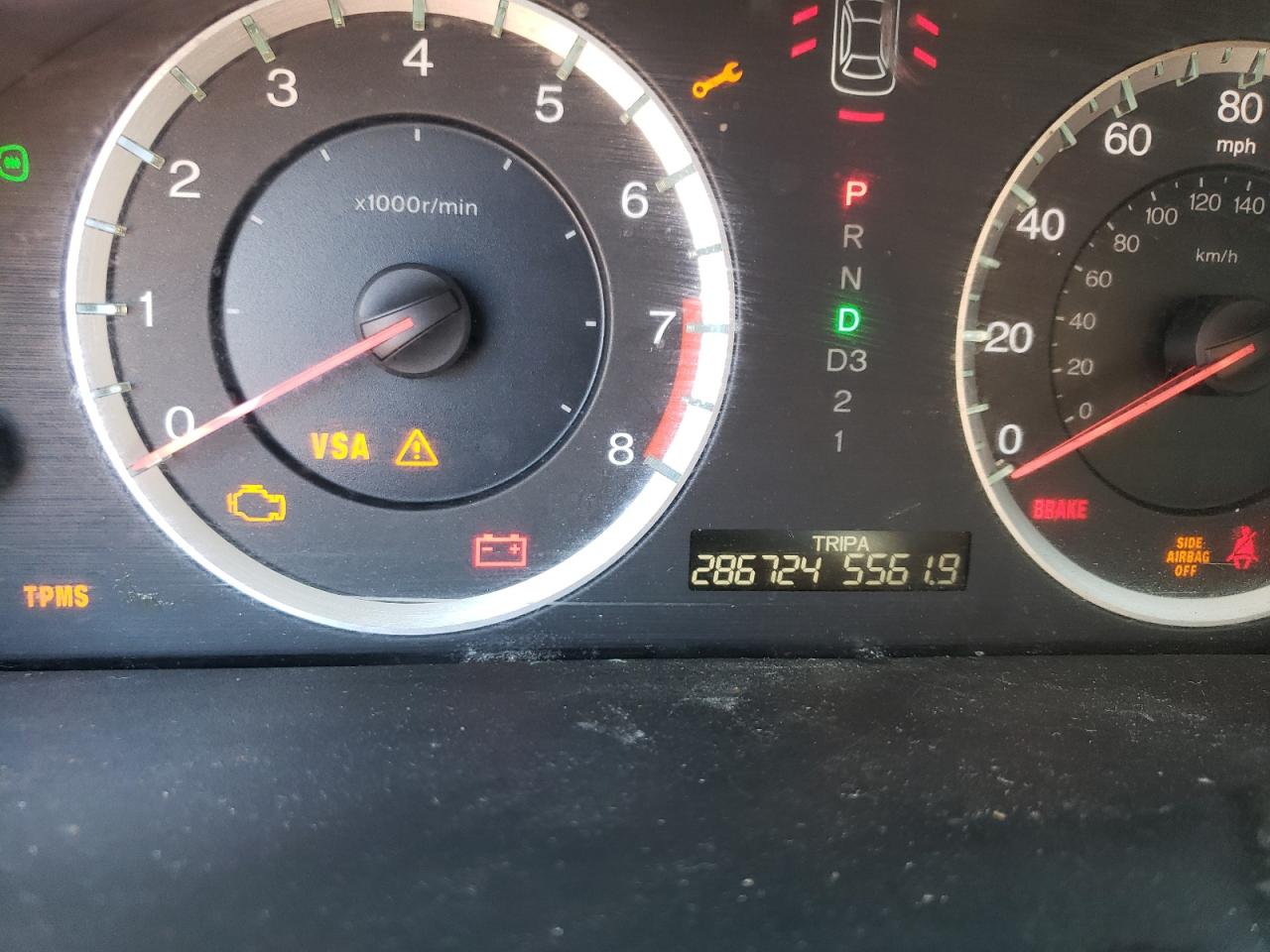 2008 Honda Accord Lxp VIN: 1HGCP26498A140666 Lot: 71756654