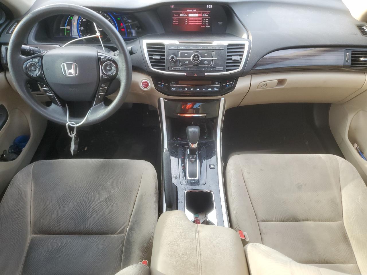 JHMCR6F39HC001843 2017 Honda Accord Hybrid