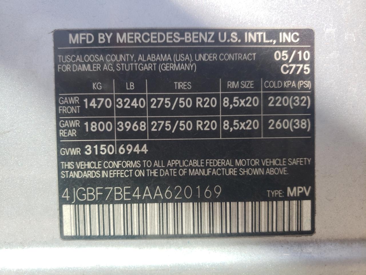 2010 Mercedes-Benz GL-klasse - Image 13