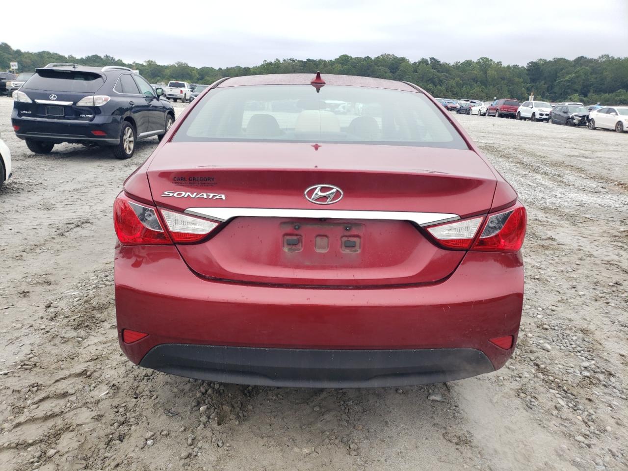 2014 Hyundai Sonata Gls VIN: 5NPEB4AC0EH828060 Lot: 70760594