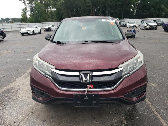  HONDA CRV 2015 Бордовый