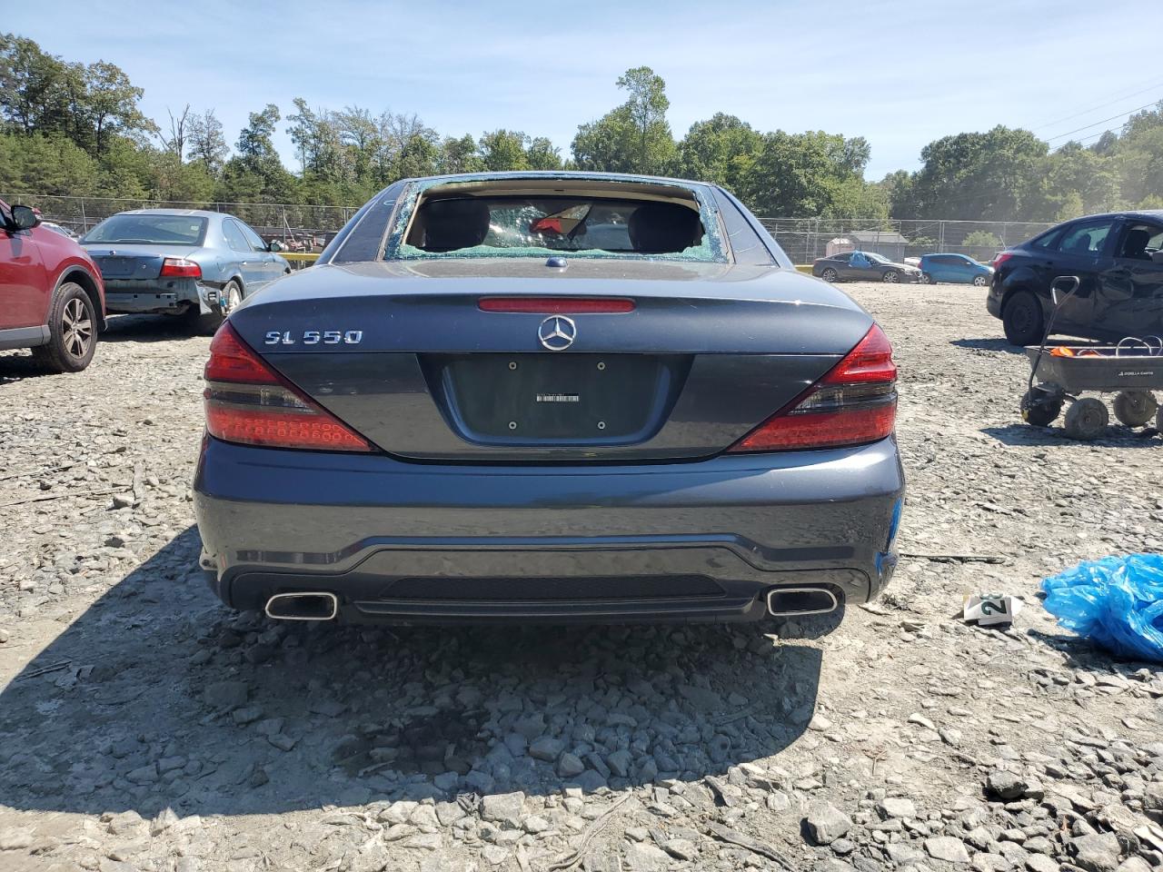 2009 Mercedes-Benz Sl 550 VIN: WDBSK71F79F149044 Lot: 69774274